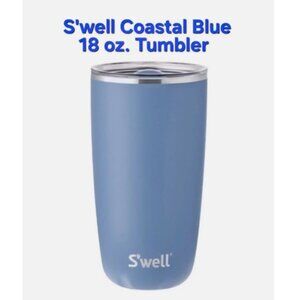 S’WELL Original 18 oz. Hot / Cold Tumbler – Coastal Blue (NEW & PRETTY!)